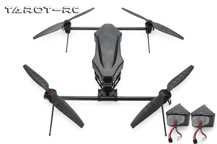 Tarot Multirotor/Quadcopter/Long Endurance/H-Shape/All Aluminum Fuselage/With Battery H720A