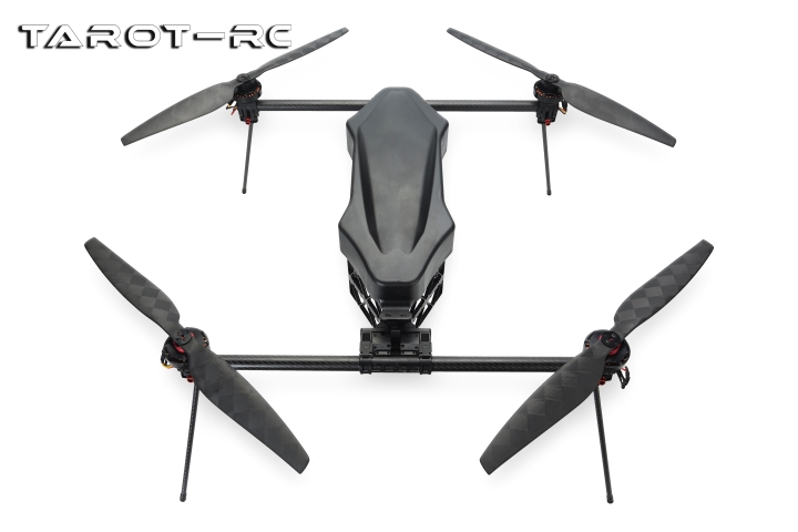 Tarot Multirotor/Quadcopter/Long Endurance/H-Shape/All Aluminum Fuselage H720B